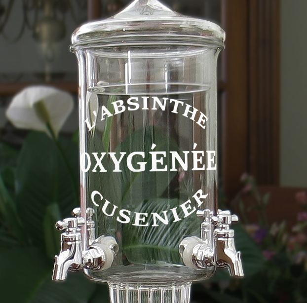 Etched Absinthe Fountain Oxygenee